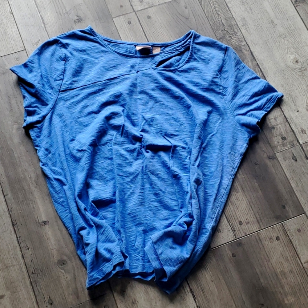 Chico's blue top